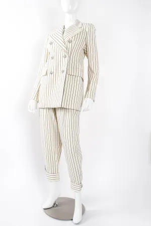 2019 S/S Rope Stripe Jacket & Pant Set