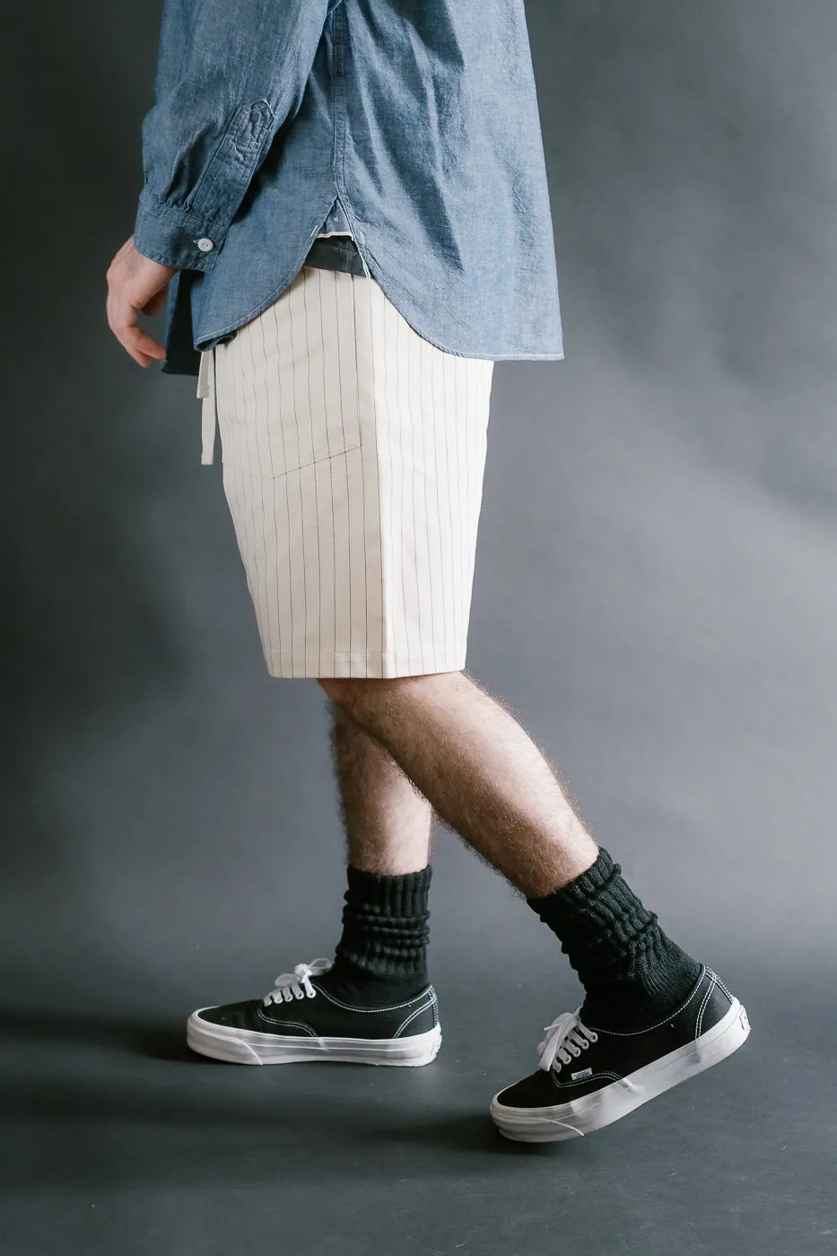 3313S-HBS - E-Z Army-Navy Short 2 HBT Stripe - Natural