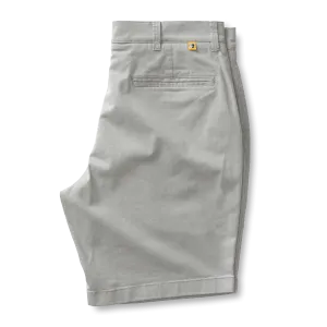 9" Gold School Chino Short - Limestone Grey