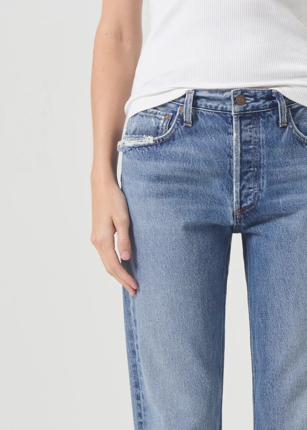 AGOLDE Parker Organic Cotton Denim Jeans
