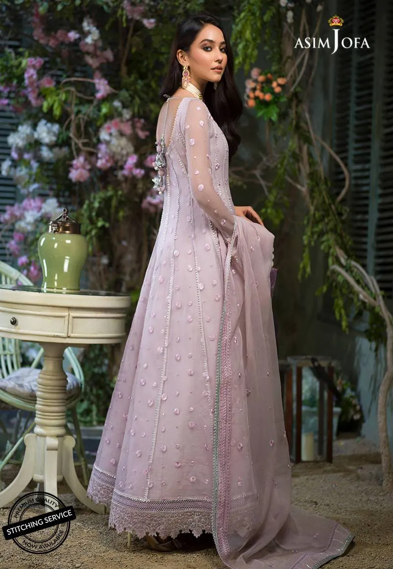 AJFC-45 | Asim Jofa Jashn Collection 2021 | Unstitched Organza Suit
