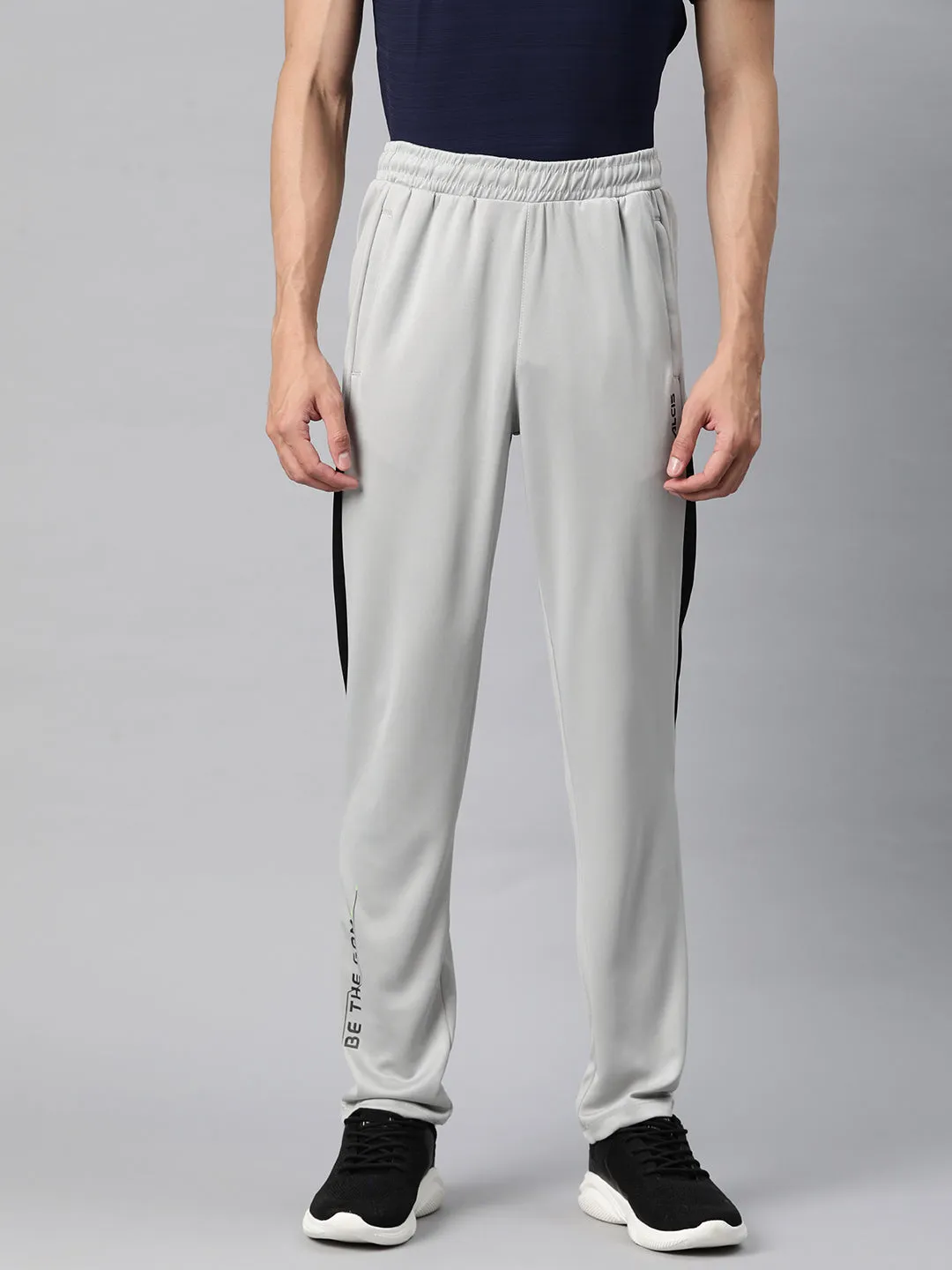 Alcis Men Solid Slim Fit Sports Track Pants