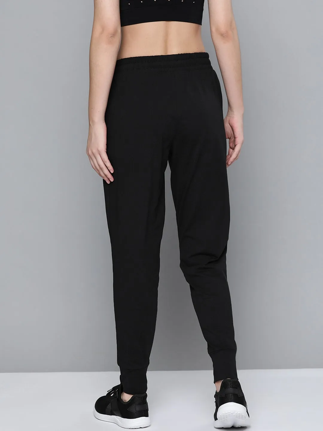 Alcis Women Solid Black Jogger