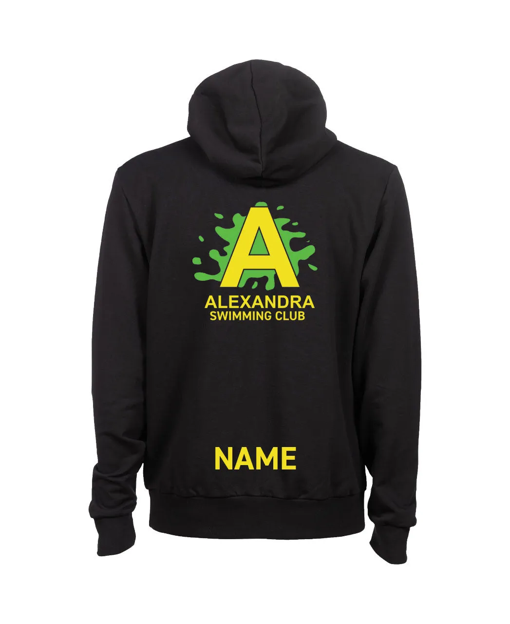 Alexandra Unisex Hooded Panel Sweatshirt - Black