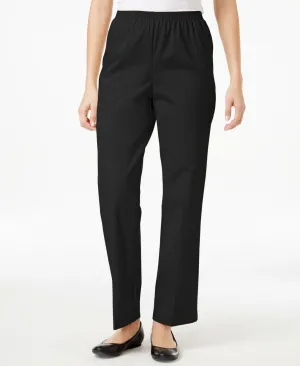 Alfred Dunner Women's Classics Twill Pull On Pants
