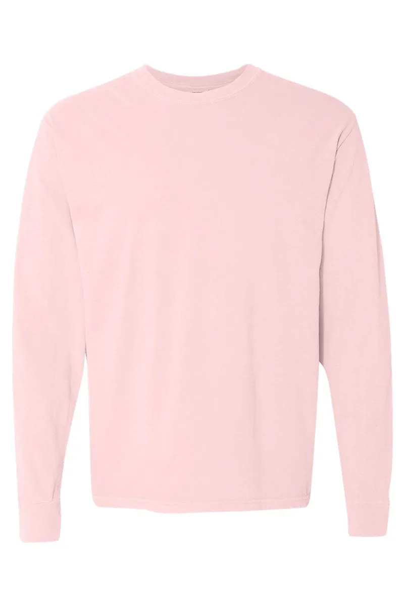 All Booked For Christmas Comfort Colors Heavyweight Long Sleeve T-Shirt