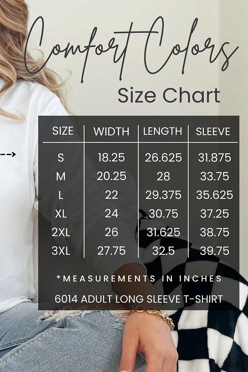 All Booked For Christmas Comfort Colors Heavyweight Long Sleeve T-Shirt