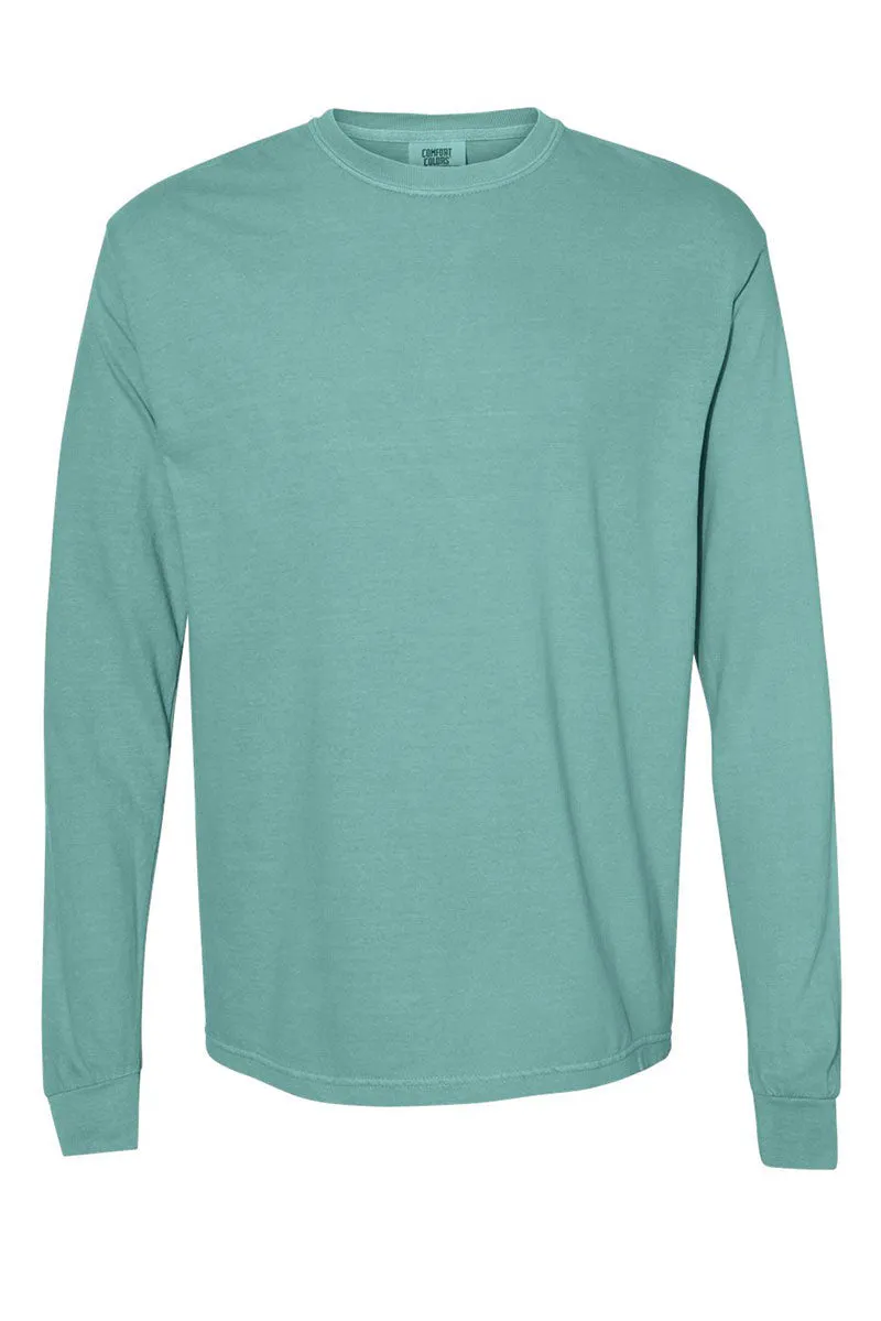 All Booked For Christmas Comfort Colors Heavyweight Long Sleeve T-Shirt