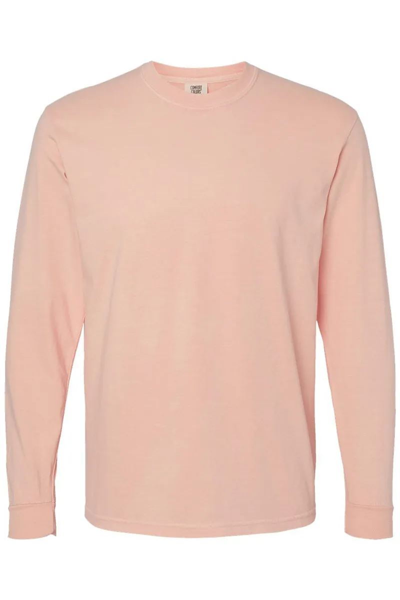 All Booked For Christmas Comfort Colors Heavyweight Long Sleeve T-Shirt