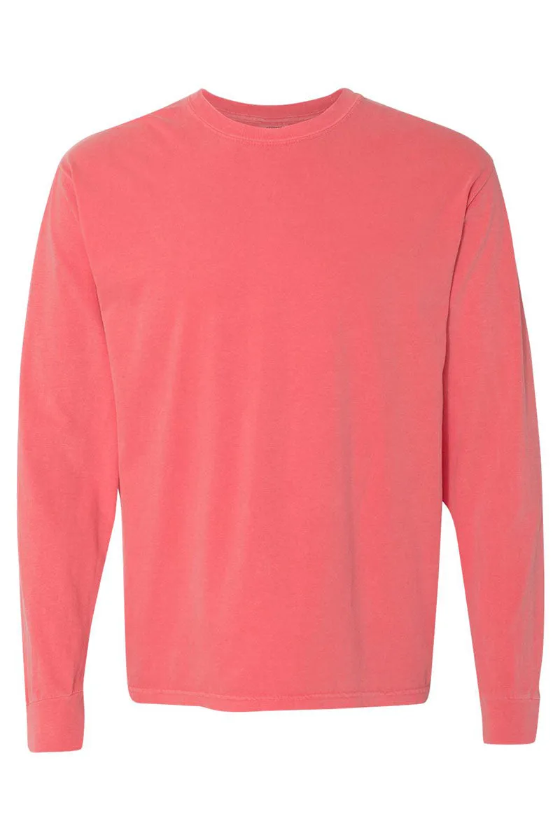 All Booked For Christmas Comfort Colors Heavyweight Long Sleeve T-Shirt