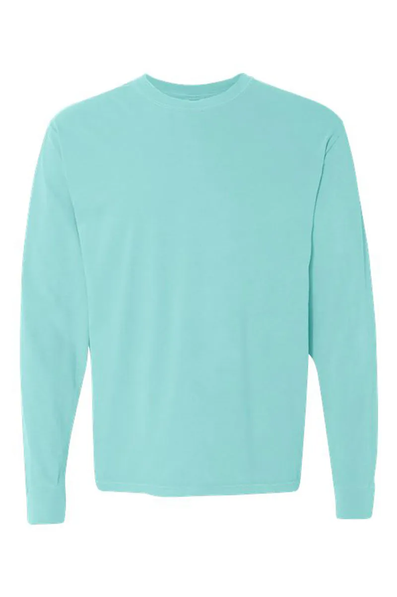 All Booked For Christmas Comfort Colors Heavyweight Long Sleeve T-Shirt