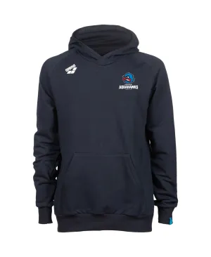 Aquahawks Unisex Hooded Panel Sweatshirt - Navy