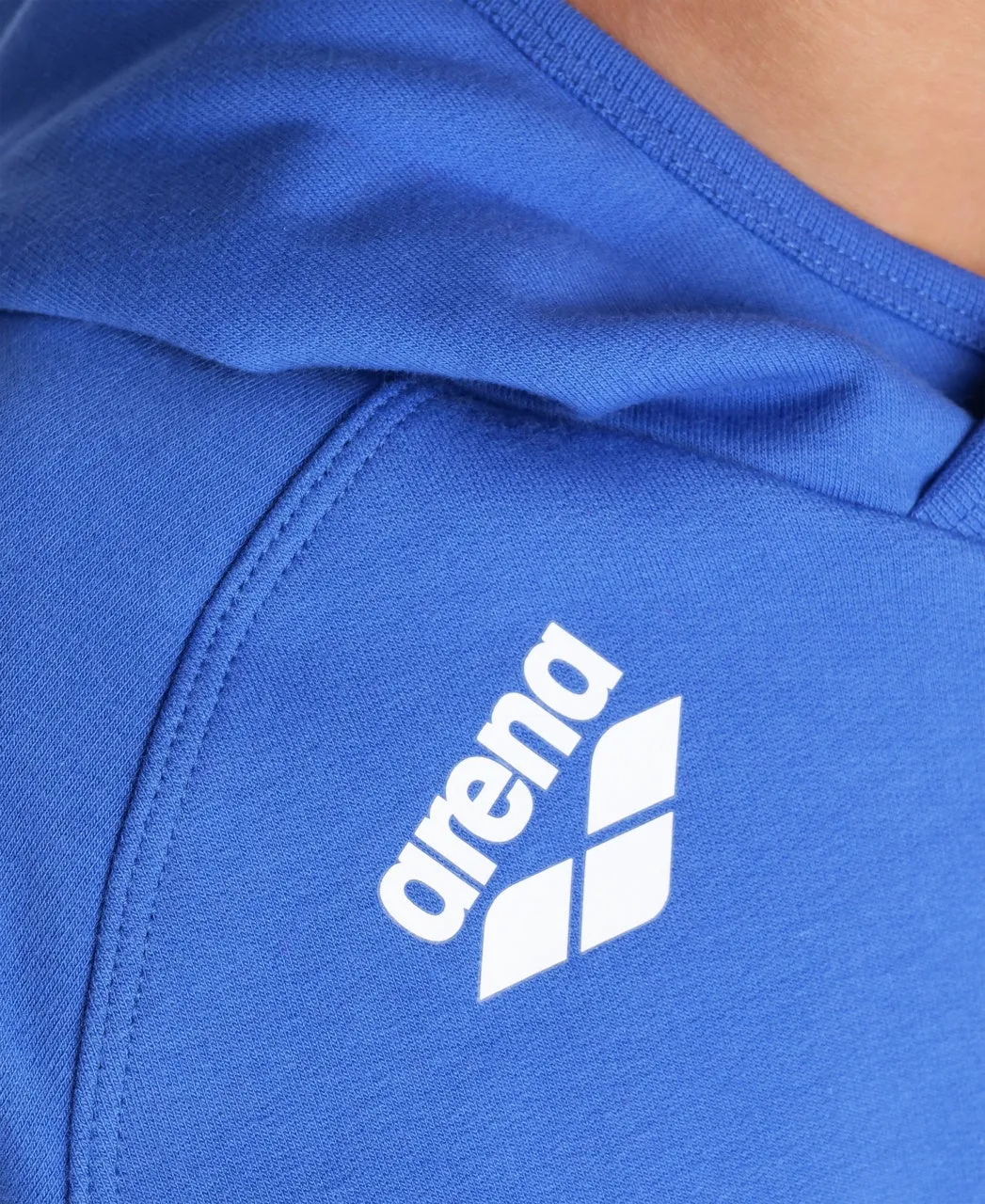 Arena Team Junior Hooded Panel Sweatshirt - Royal