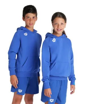 Arena Team Junior Hooded Panel Sweatshirt - Royal