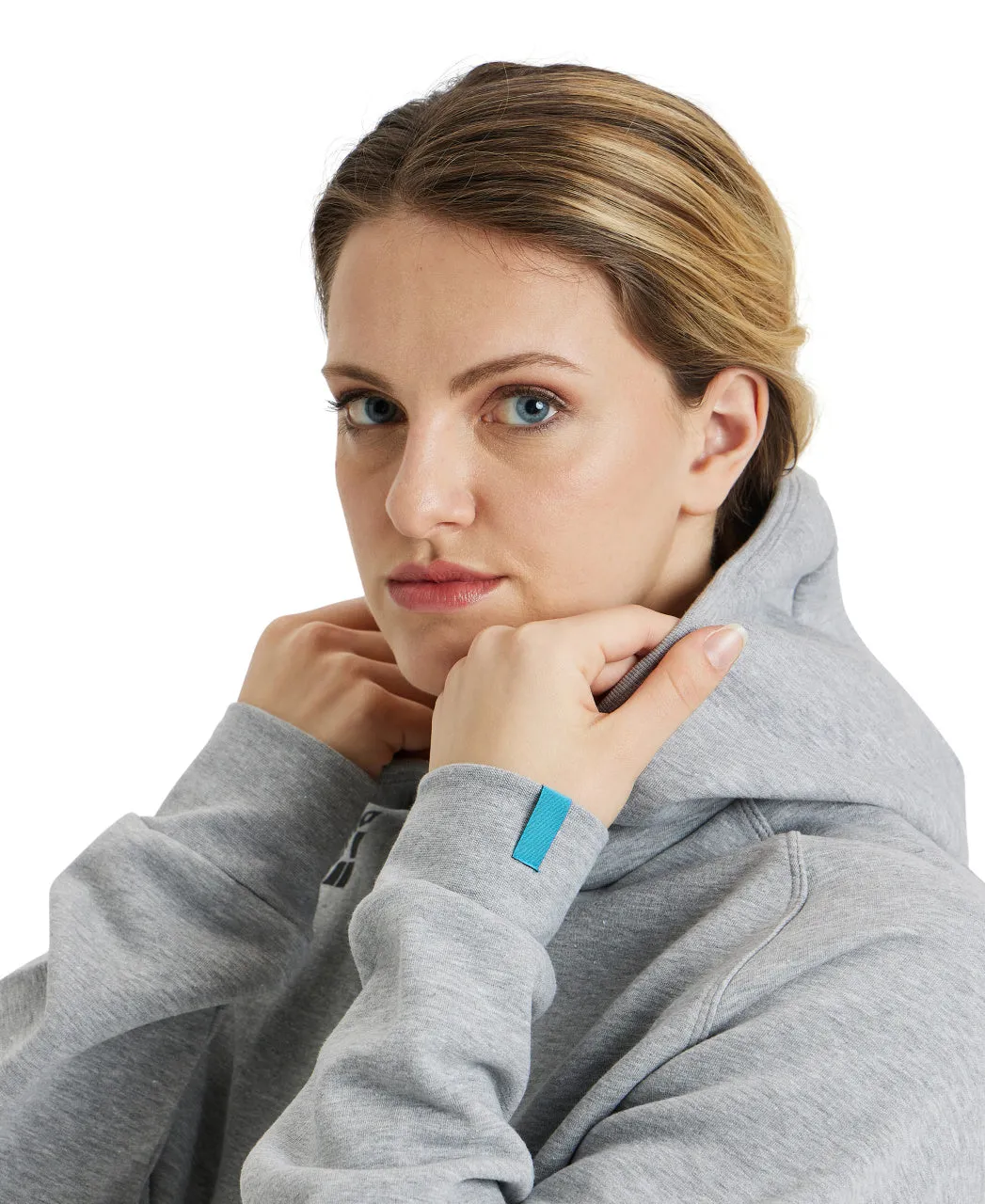 Arena Team Unisex Hooded Panel Sweatshirt -  Medium Grey Heather