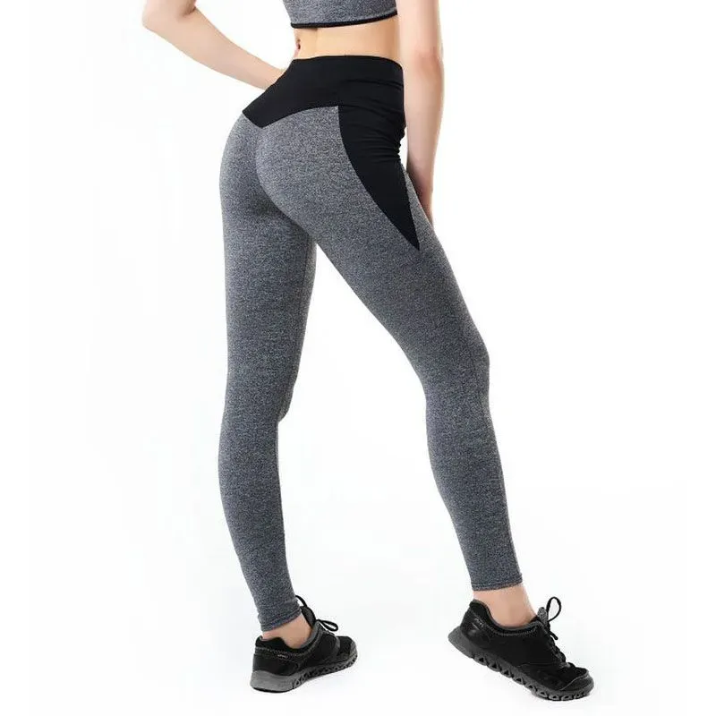 Ariana High-Waist Contrast Panel Sculpt Leggings