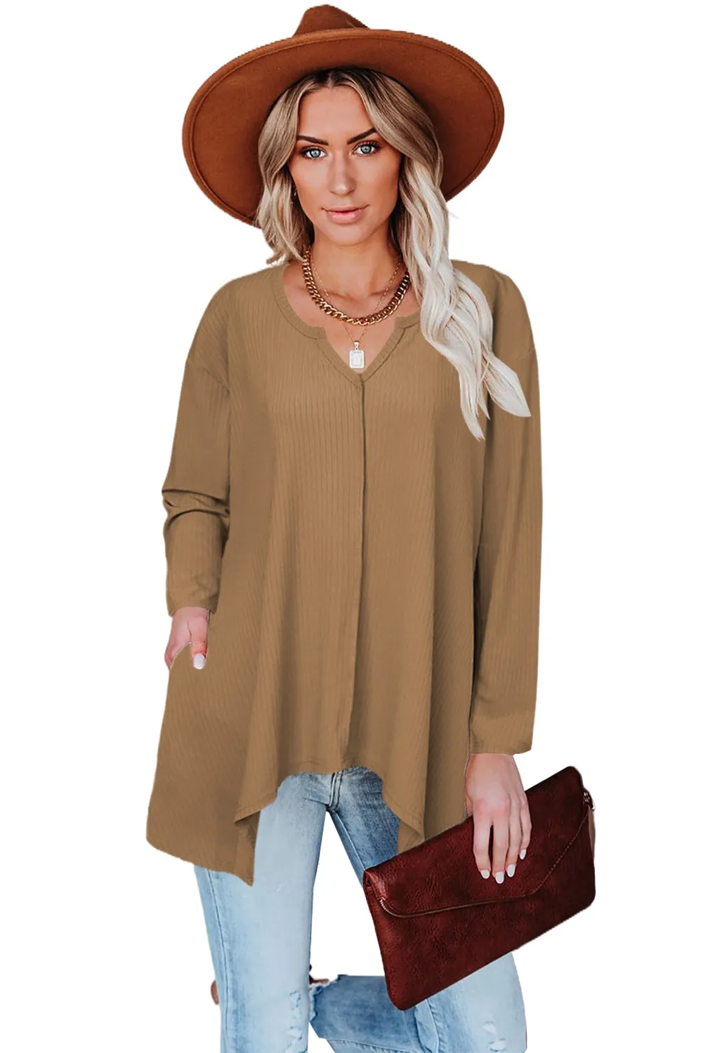 Asymmetric Hemline Top