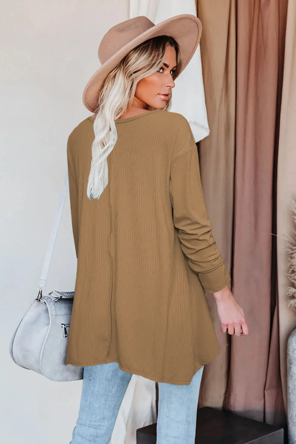 Asymmetric Hemline Top