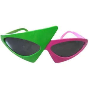 Awesome 80s Asymmetric Glasses