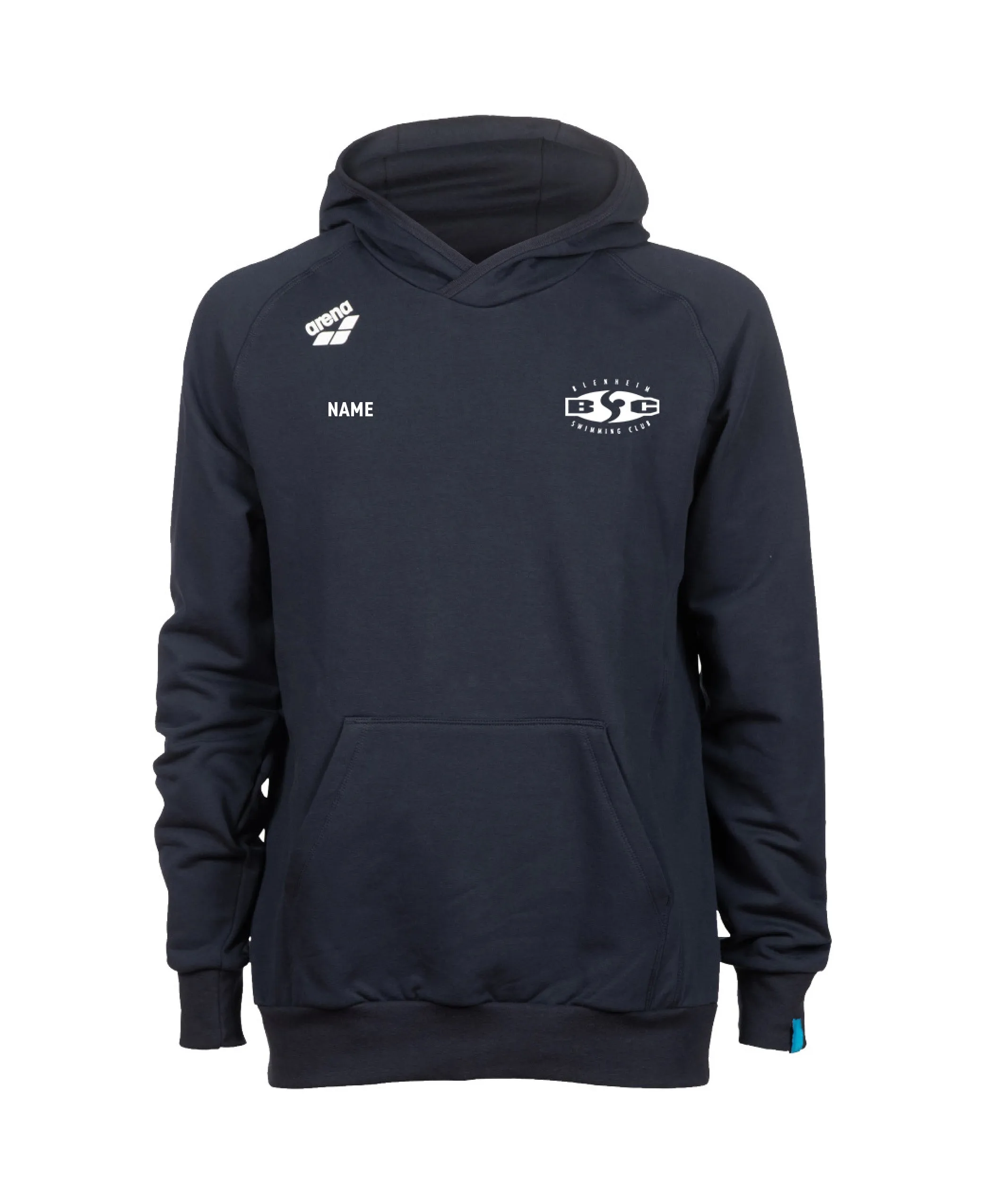 Blenheim Unisex Hooded Panel Sweatshirt - Navy