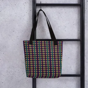 Blue Purple African Print Tote bag