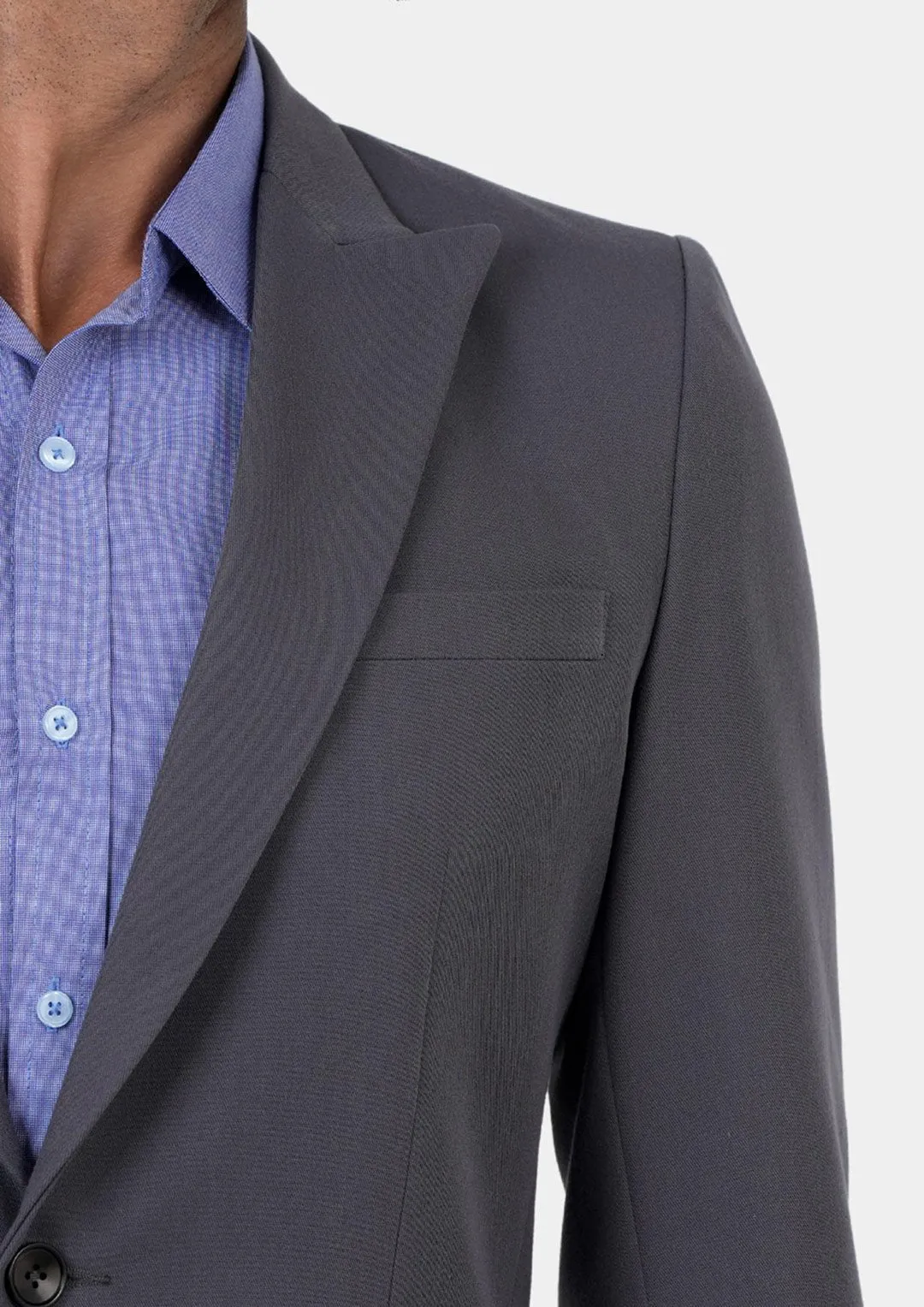 Bryant Shadow Grey Cotton Suit