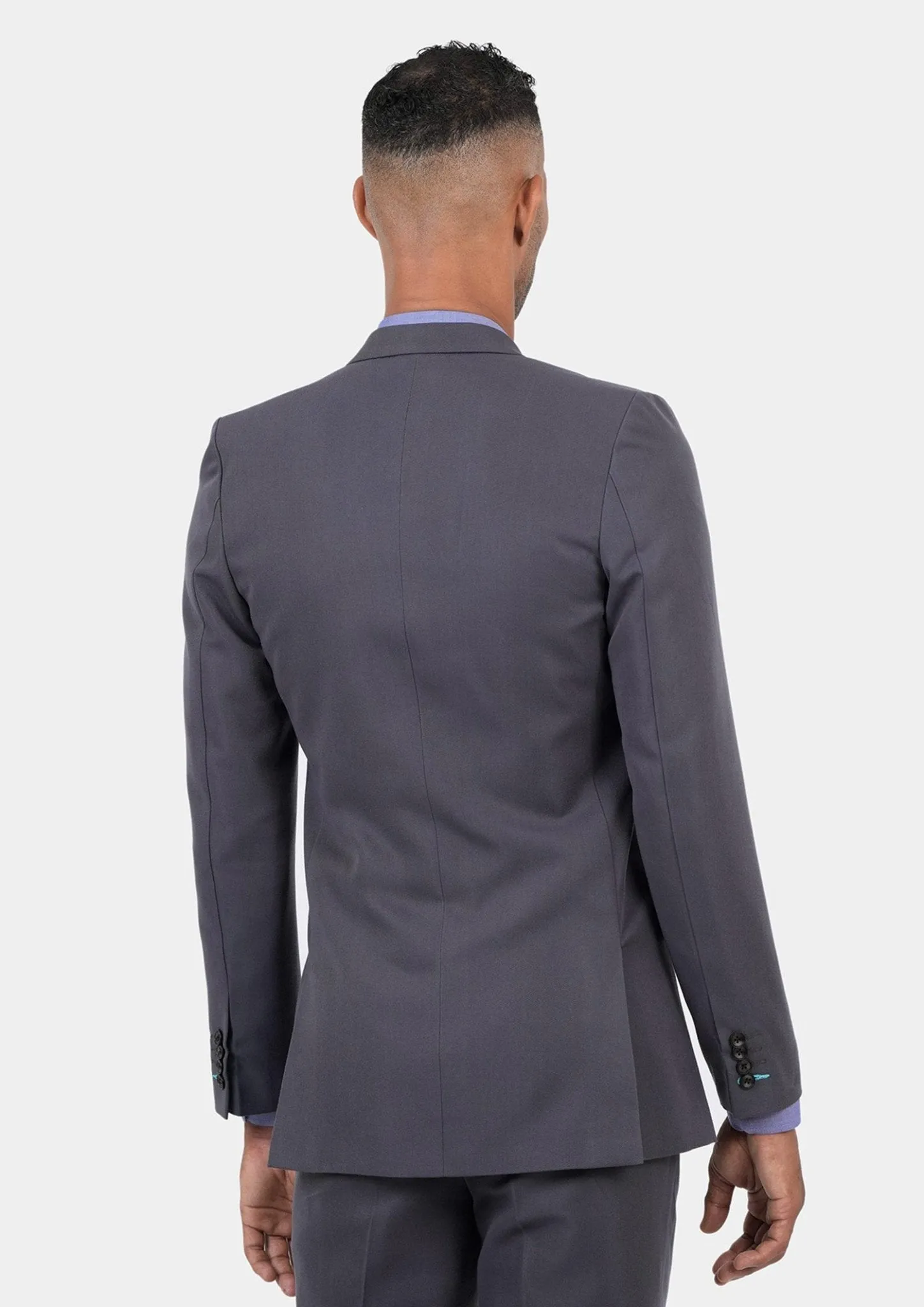 Bryant Shadow Grey Cotton Suit