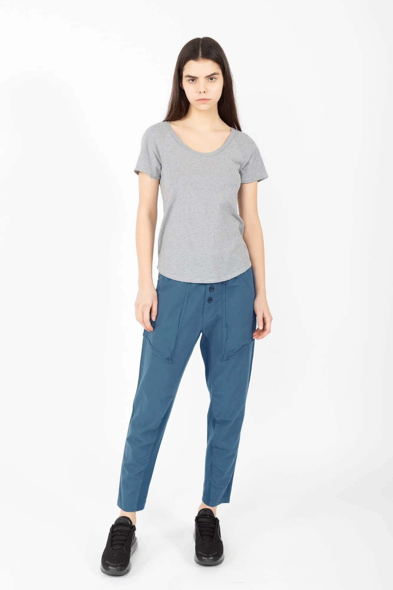 Busking Pant in Marine