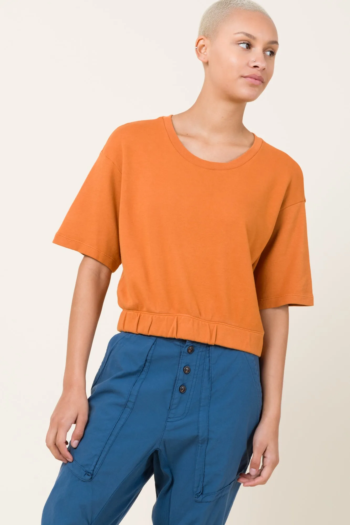 Busking Pant in Marine