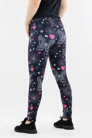Butterfly Love - Casual - Long Full Leggings