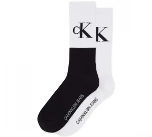 Calvin Klein Jeans Men's 2-Pack Assorted Cotton Cushion Crew Socks