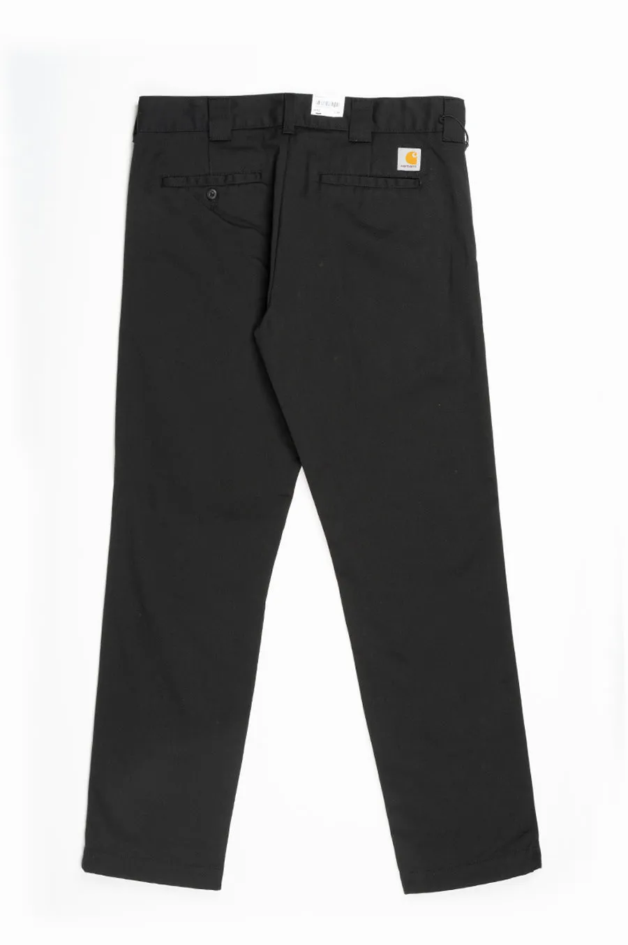 CARHARTT WIP MASTER PANT BLACK RINSED