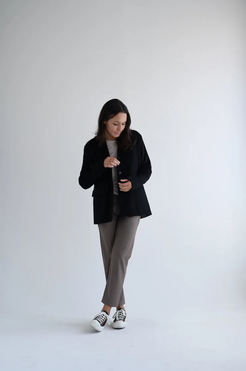 Cashmere Jacket in Black