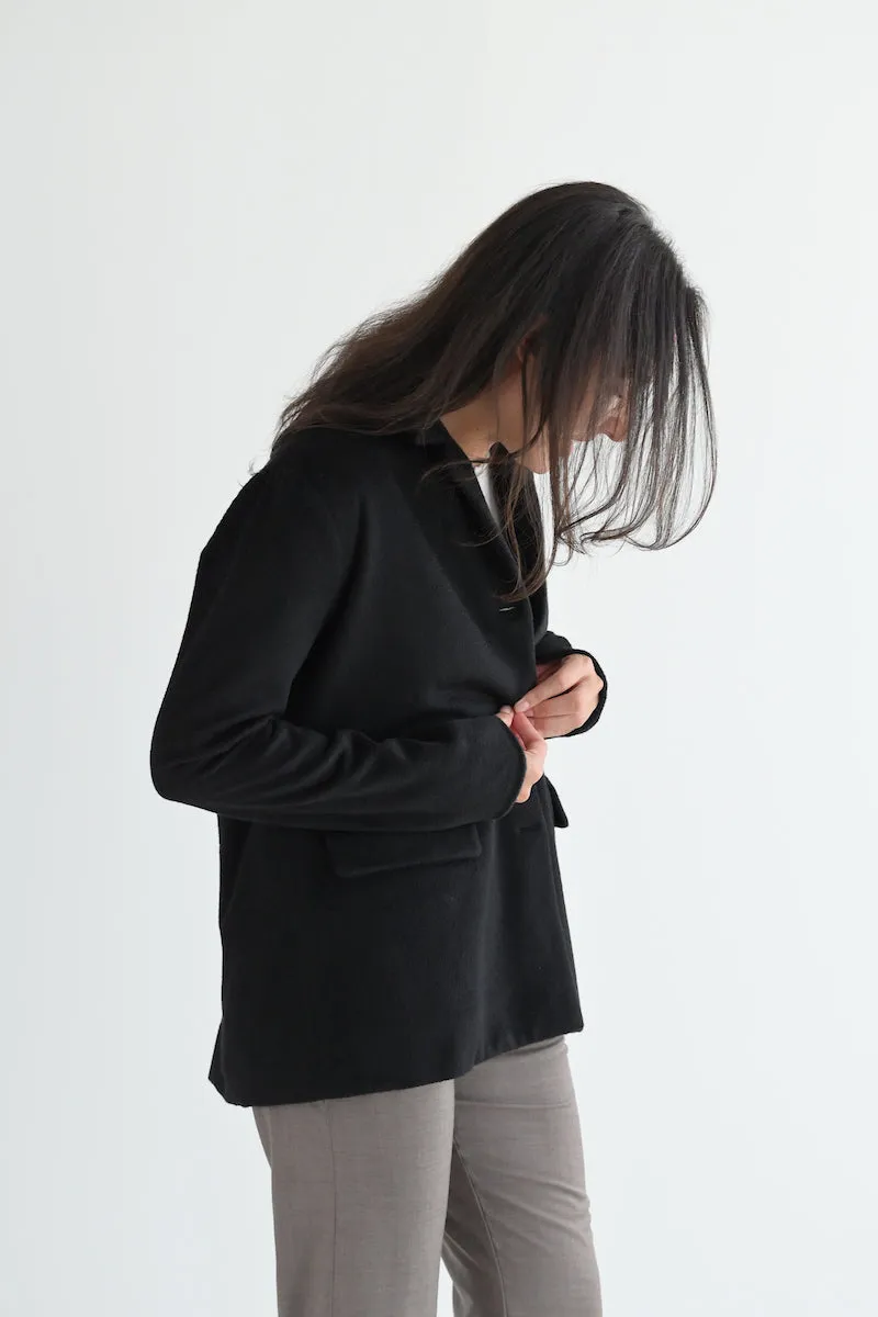 Cashmere Jacket in Black