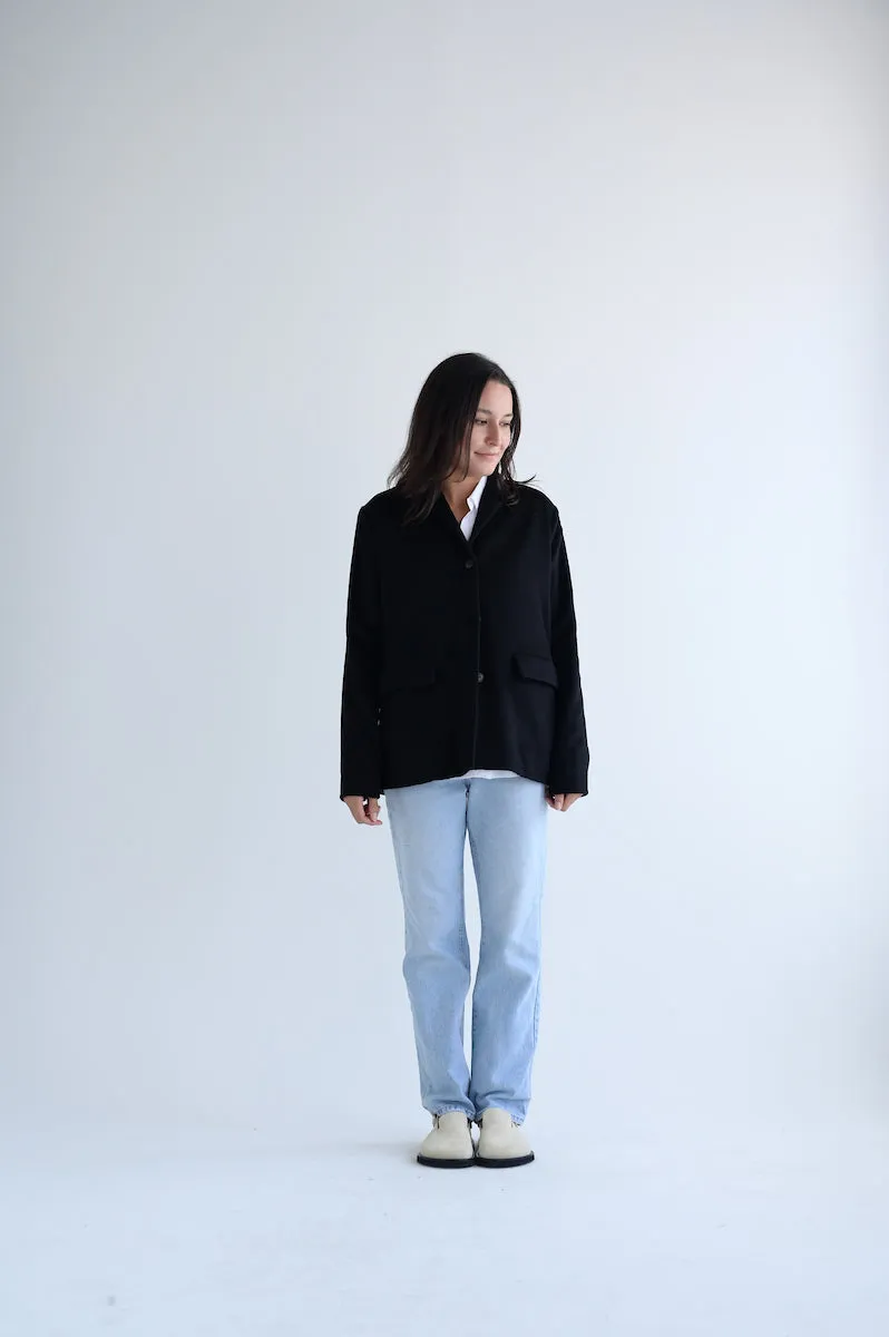 Cashmere Jacket in Black