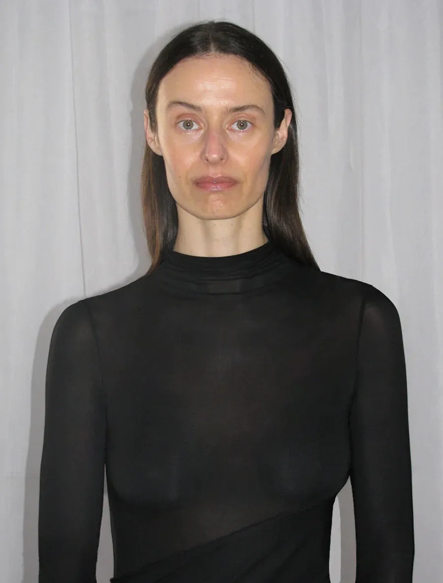 Celadom jersey dress in Black