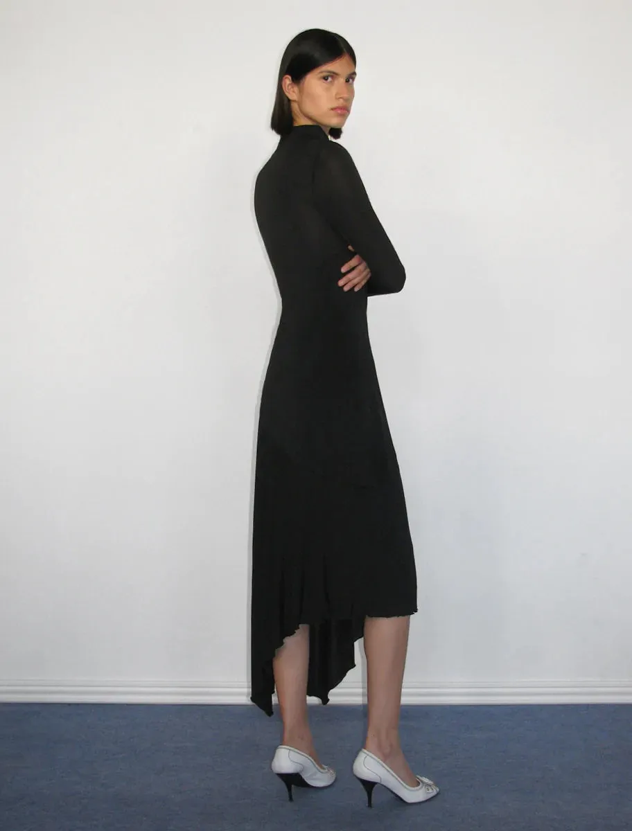 Celadom jersey dress in Black
