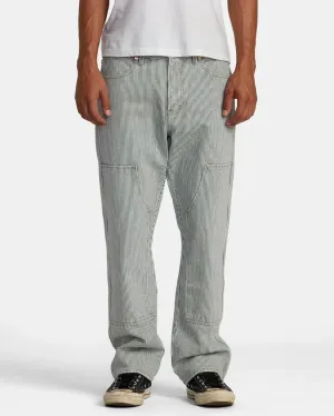 CHAINMAIL DENIM PANTS - BLQ4