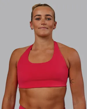 Challenger Sports Bra - Scarlet
