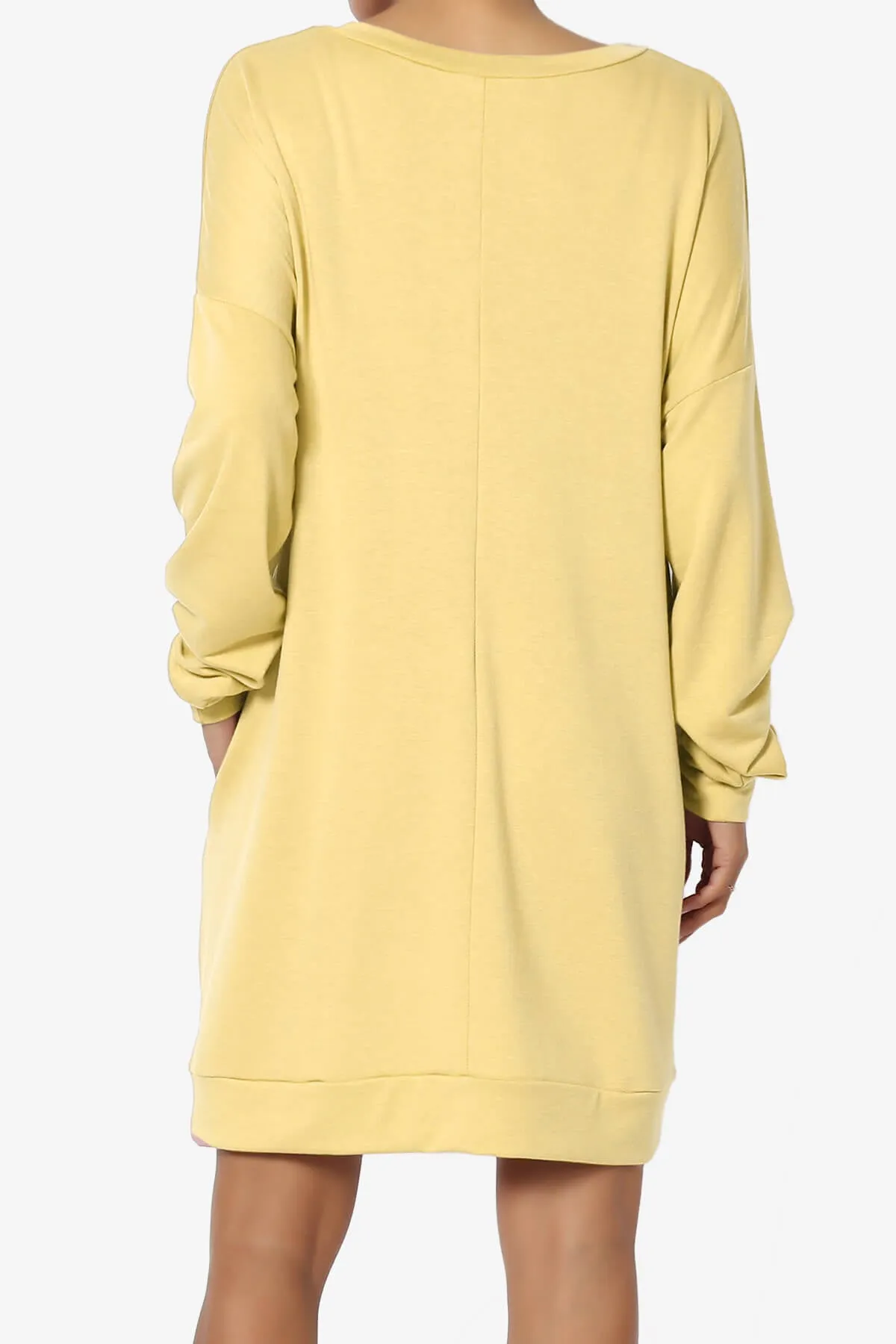 Chrissy V-Neck Pocket Soft Terry Tunic PLUS