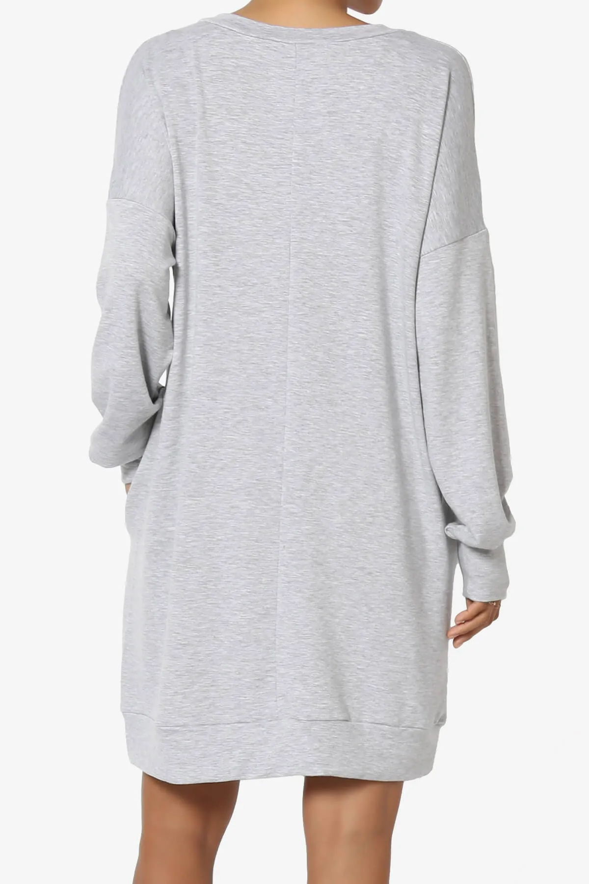 Chrissy V-Neck Pocket Soft Terry Tunic PLUS