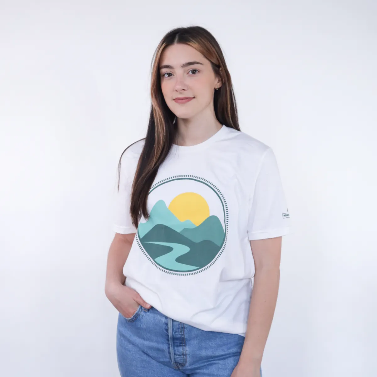 Circle Mountain & Sunrise T-shirt