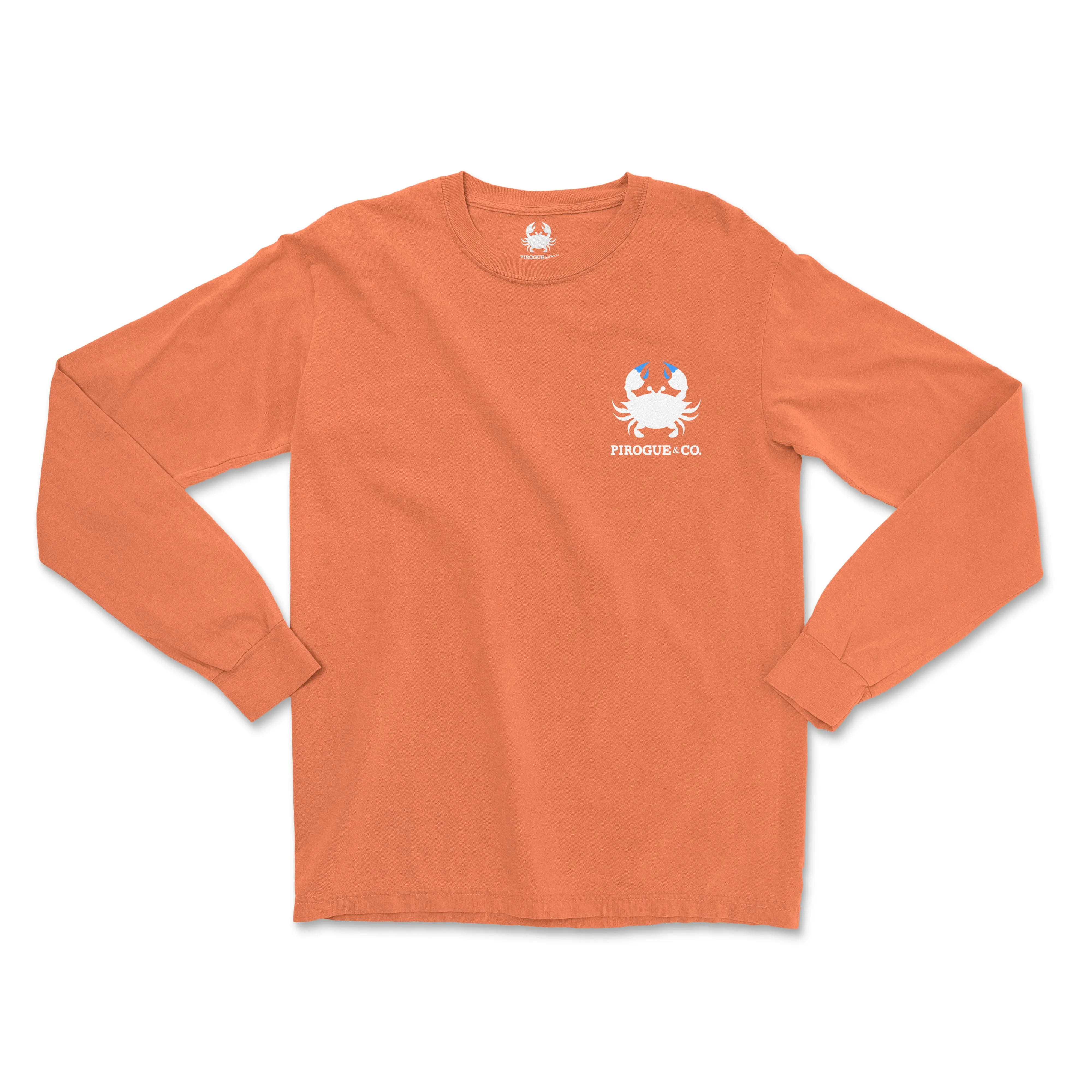 Classic Crab Long Sleeve | Pumpkin Orange