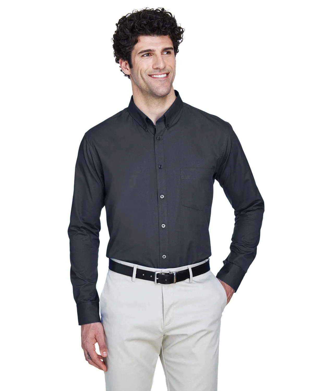 Core 365 Operate Mens Long Sleeve Twill Shirt