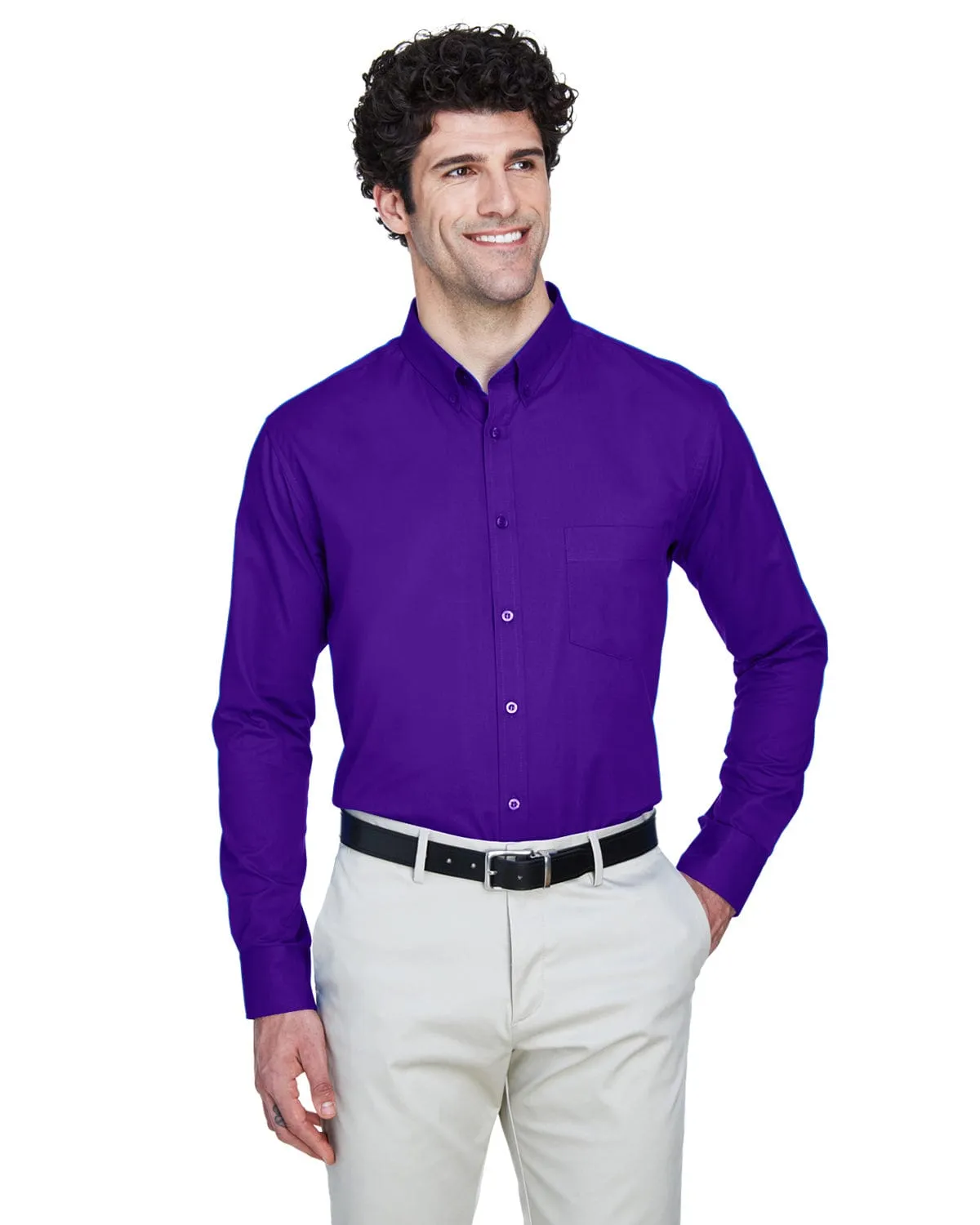 Core 365 Operate Mens Long Sleeve Twill Shirt
