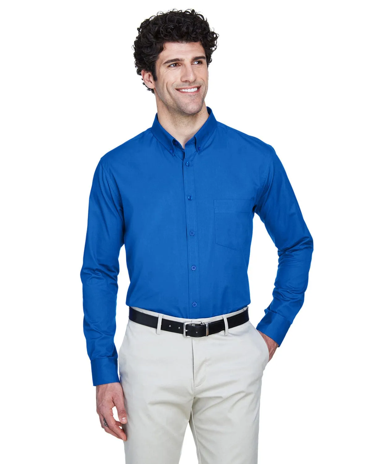 Core 365 Operate Mens Long Sleeve Twill Shirt
