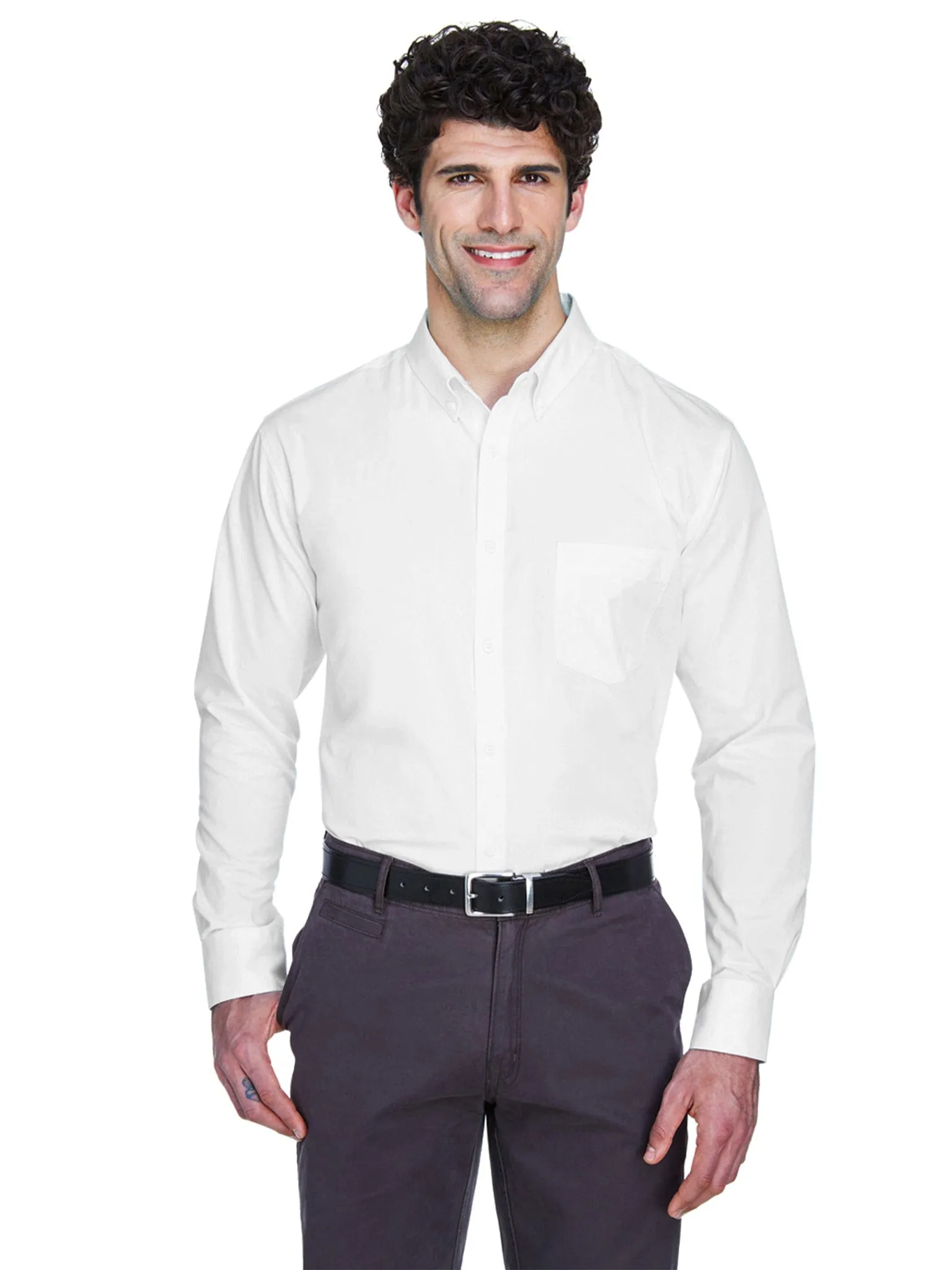 Core 365 Operate Mens Long Sleeve Twill Shirt