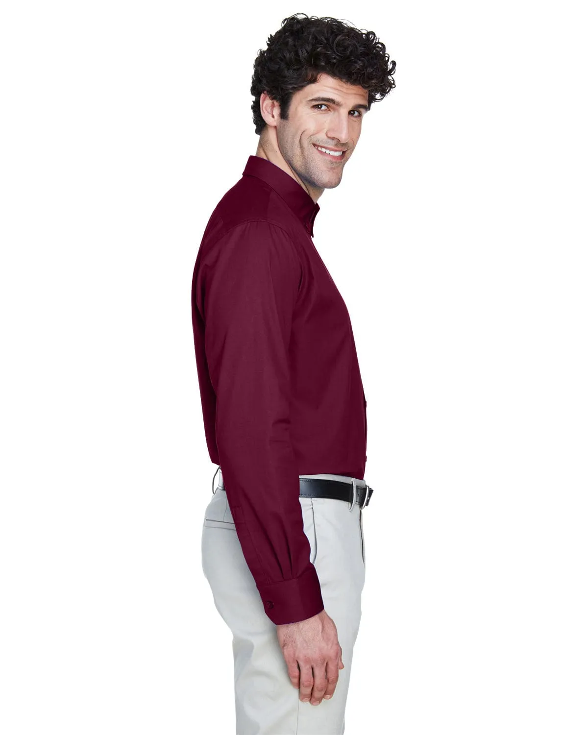 Core 365 Operate Mens Long Sleeve Twill Shirt