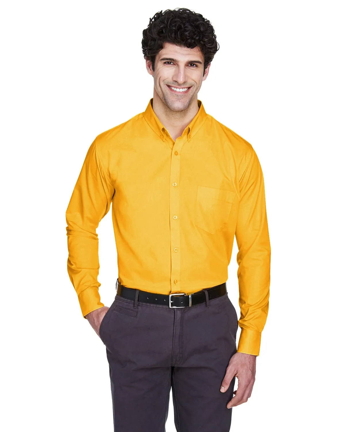 Core 365 Operate Mens Long Sleeve Twill Shirt