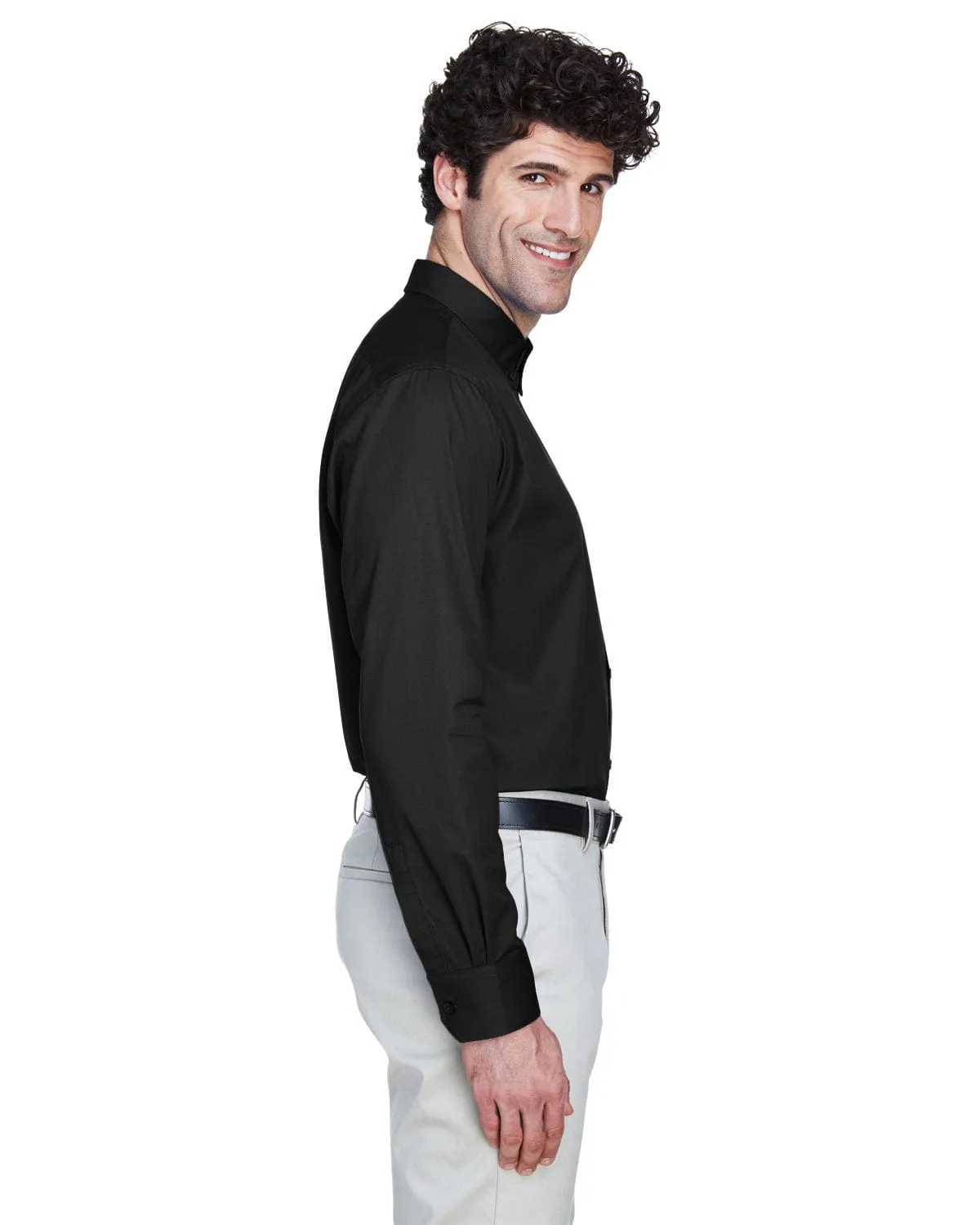 Core 365 Operate Mens Long Sleeve Twill Shirt